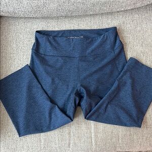Outdoor Voices, capri crop blue leggings, worn once, size M